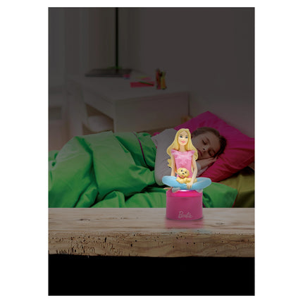 Lexibook 3D designové noční světlo 13 cm - Barbie