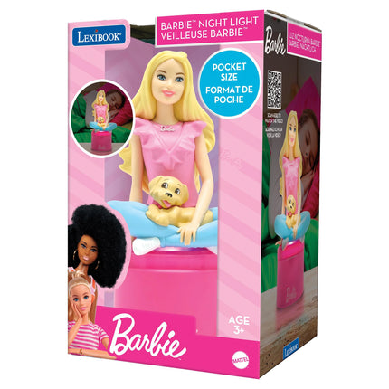 Lexibook 3D designové noční světlo 13 cm - Barbie