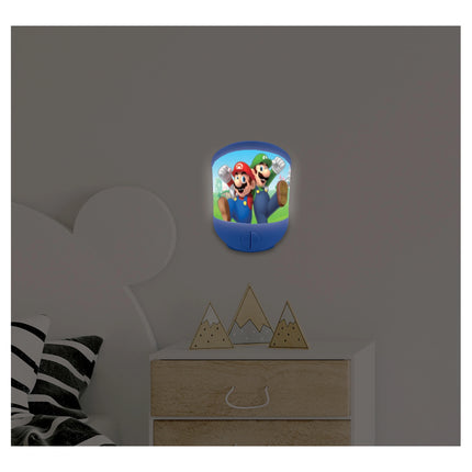 Lexibook Noční světlo na stůl nebo na zeď - Super Mario