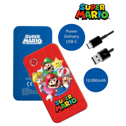 Lexibook Power banka 10 000 mAh - Super Mario