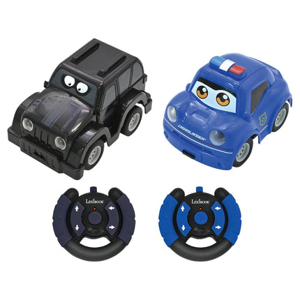 Lexibook Sada policejního a zlodějského auta Crosslander Twin