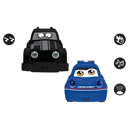 Lexibook Sada policejního a zlodějského auta Crosslander Twin