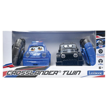 Lexibook Sada policejního a zlodějského auta Crosslander Twin