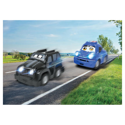 Lexibook Sada policejního a zlodějského auta Crosslander Twin