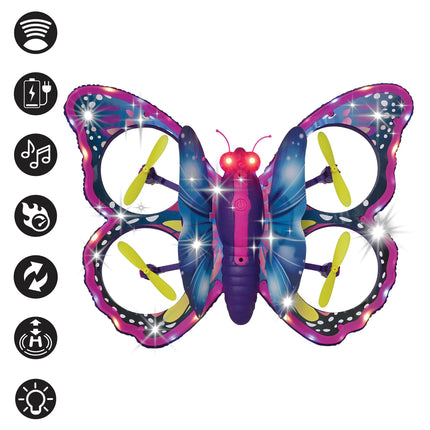 Lexibook Létající motýl s ovládáním gesty Crosslander Butterfly