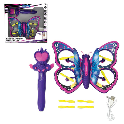 Lexibook Létající motýl s ovládáním gesty Crosslander Butterfly