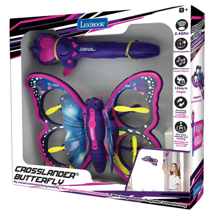 Lexibook Létající motýl s ovládáním gesty Crosslander Butterfly