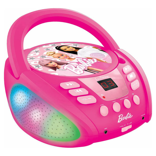 Lexibook Svítící Bluetooth CD přehrávač - Barbie