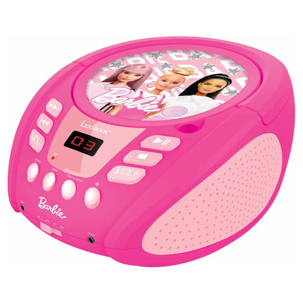 Lexibook Svítící Bluetooth CD přehrávač - Barbie