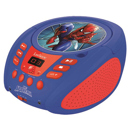 Lexibook Svítící Bluetooth CD přehrávač - Spider-Man