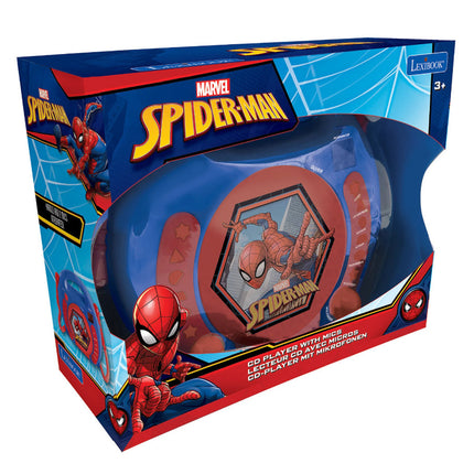 Lexibook Přenosný CD přehrávač se 2 mikrofony - Spider-Man