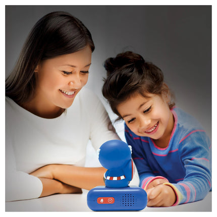 Lexibook Budík s nočním 3D světlem Captain America - Avengers