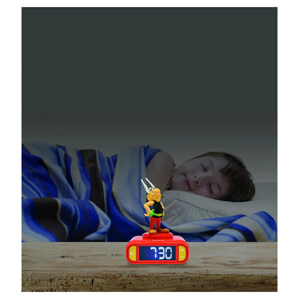 Lexibook Budík s nočním 3D světlem - Asterix