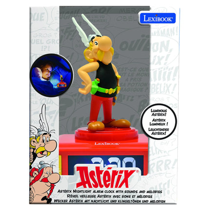Lexibook Budík s nočním 3D světlem - Asterix