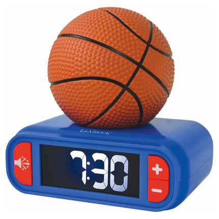 Lexibook Budík s nočním 3D světlem Basketball