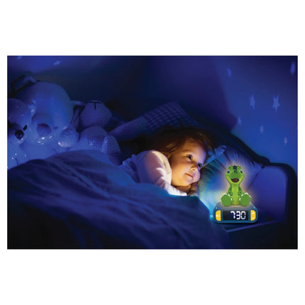 Lexibook Budík s nočním 3D světlem - Dinosauři