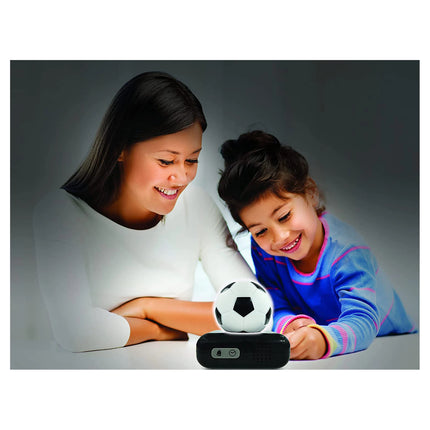 Lexibook Budík s nočním 3D světlem - Fotbal