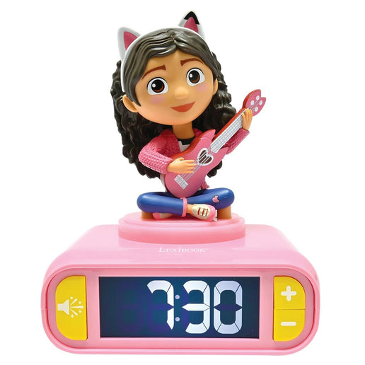 Lexibook Budík s nočním 3D světlem - Gábinin kouzelný domek