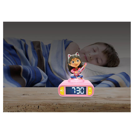 Lexibook Budík s nočním 3D světlem - Gábinin kouzelný domek