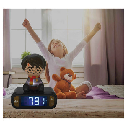 Lexibook Budík s nočním 3D světlem - Harry Potter