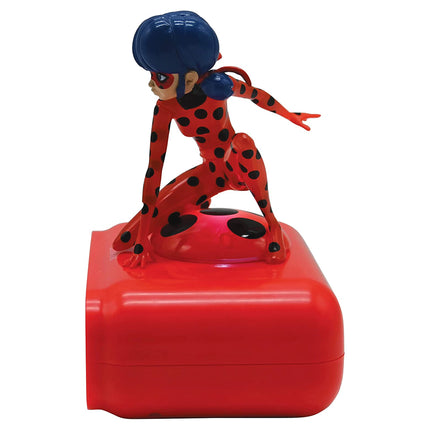 Lexibook Budík s nočním 3D světlem - Miraculous: Kouzelná Beruška a Černý kocour