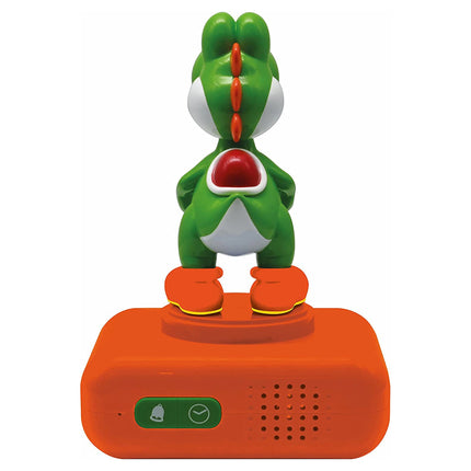 Lexibook Budík s 3D figurkou Yoshi - Super Mario