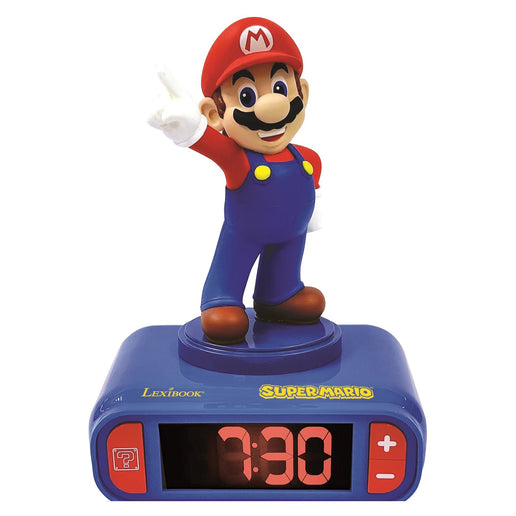 Lexibook Budík s 3D figurkou - Super Mario