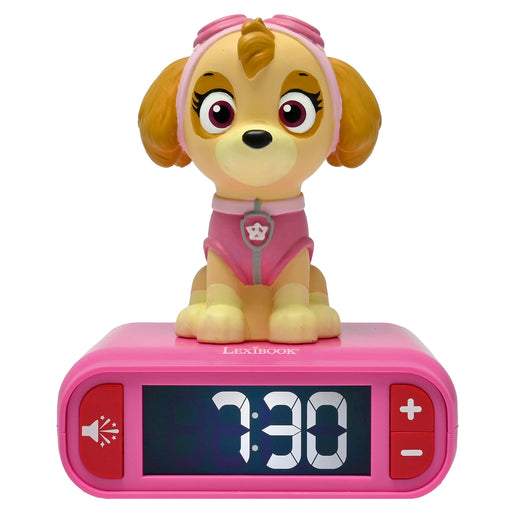 Lexibook Budík s nočním 3D světlem Skye - Tlapková patrola
