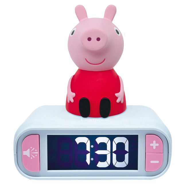 Lexibook Budík s nočním 3D světlem - Prasátko Peppa