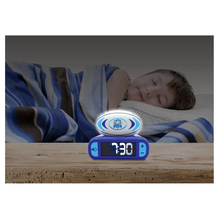 Lexibook Budík s nočním 3D světlem Rugby míč