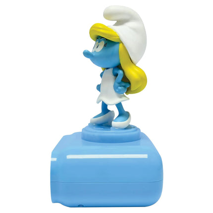 Lexibook Budík s nočním 3D světlem Šmoulinka - Šmoulové