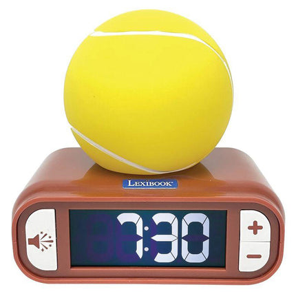 Lexibook Budík s nočním 3D světlem Tenis