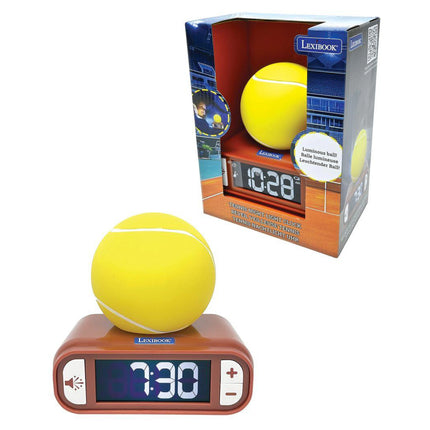 Lexibook Budík s nočním 3D světlem Tenis
