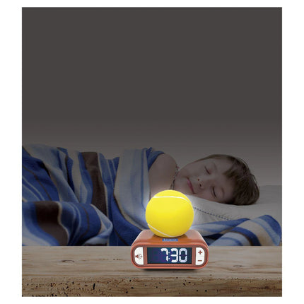 Lexibook Budík s nočním 3D světlem Tenis