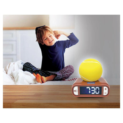 Lexibook Budík s nočním 3D světlem Tenis