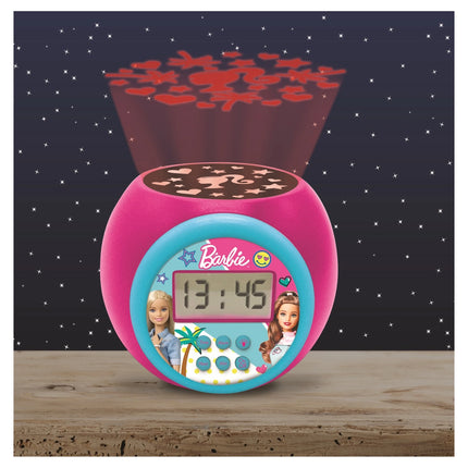 Lexibook Budík s projektorem - Barbie
