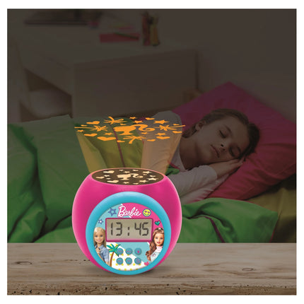 Lexibook Budík s projektorem - Barbie