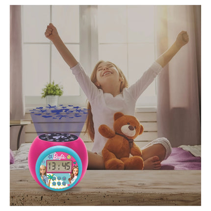 Lexibook Budík s projektorem - Barbie
