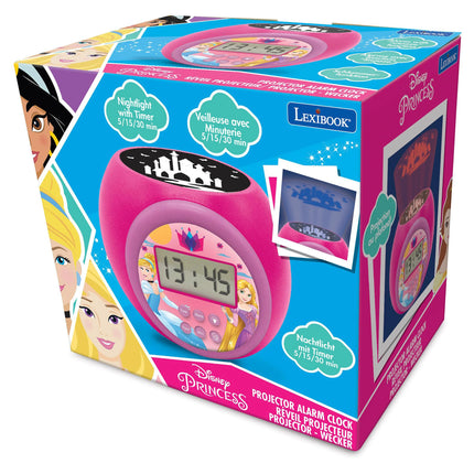 Lexibook Budík s projektorem - Disney Princezny