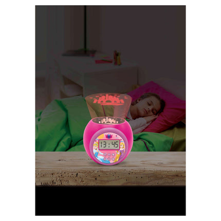 Lexibook Budík s projektorem - Disney Princezny