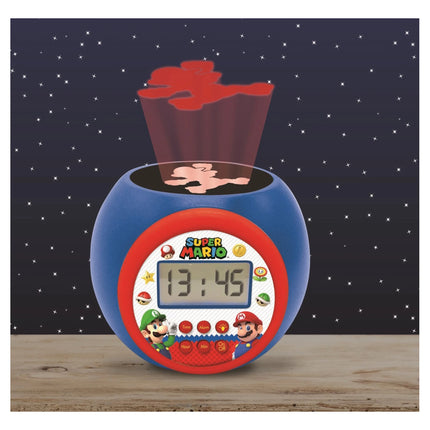 Lexibook Budík s projektorem - Super Mario