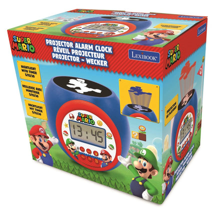 Lexibook Budík s projektorem - Super Mario