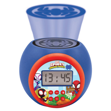Lexibook Budík s projektorem - Spidey a jeho úžasní přátelé