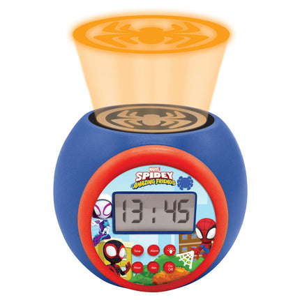 Lexibook Budík s projektorem - Spidey a jeho úžasní přátelé