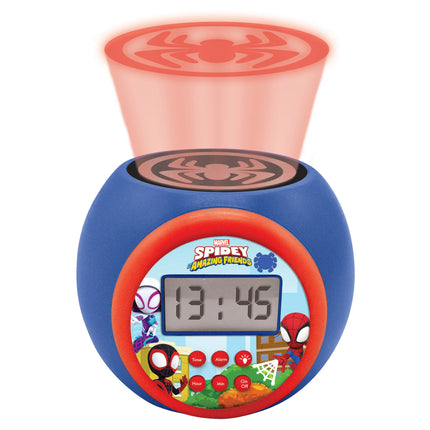Lexibook Budík s projektorem - Spidey a jeho úžasní přátelé