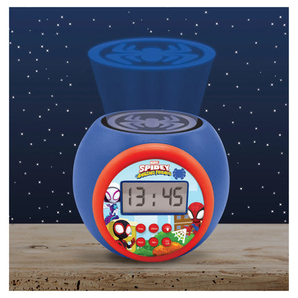 Lexibook Budík s projektorem - Spidey a jeho úžasní přátelé