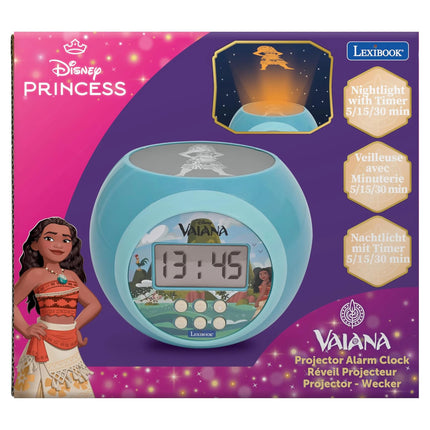 Lexibook Budík s projektorem - Odvážná Vaiana