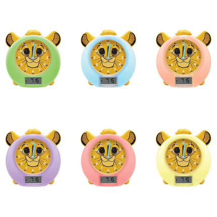 Lexibook Budík Simba - společník pro snadné usínání - Lví král