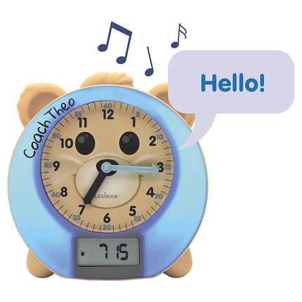 Lexibook Budík Coach Theo - vypráví pohádky v angličtině