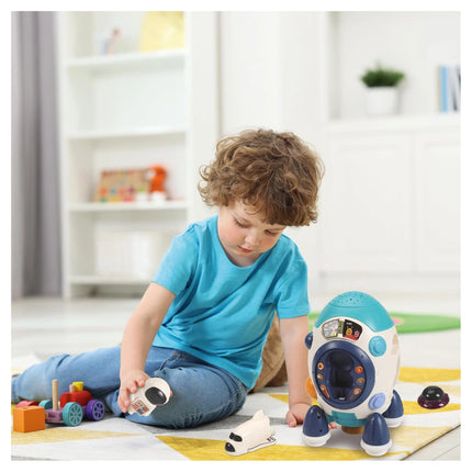 Lexibook Francouzsko-anglická interaktivní raketa Jupiter s projektorem